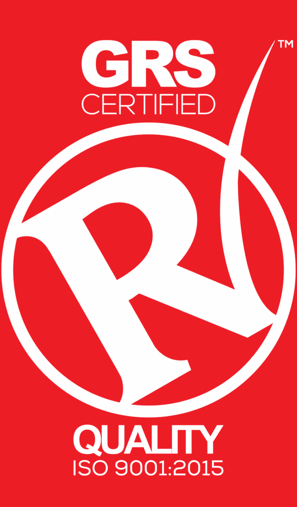 catering industries QUALITY ISO 9001 badge