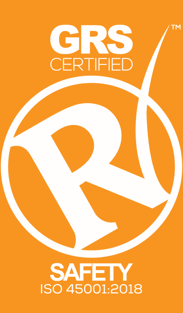 catering industries SAFETY ISO 45001 badge